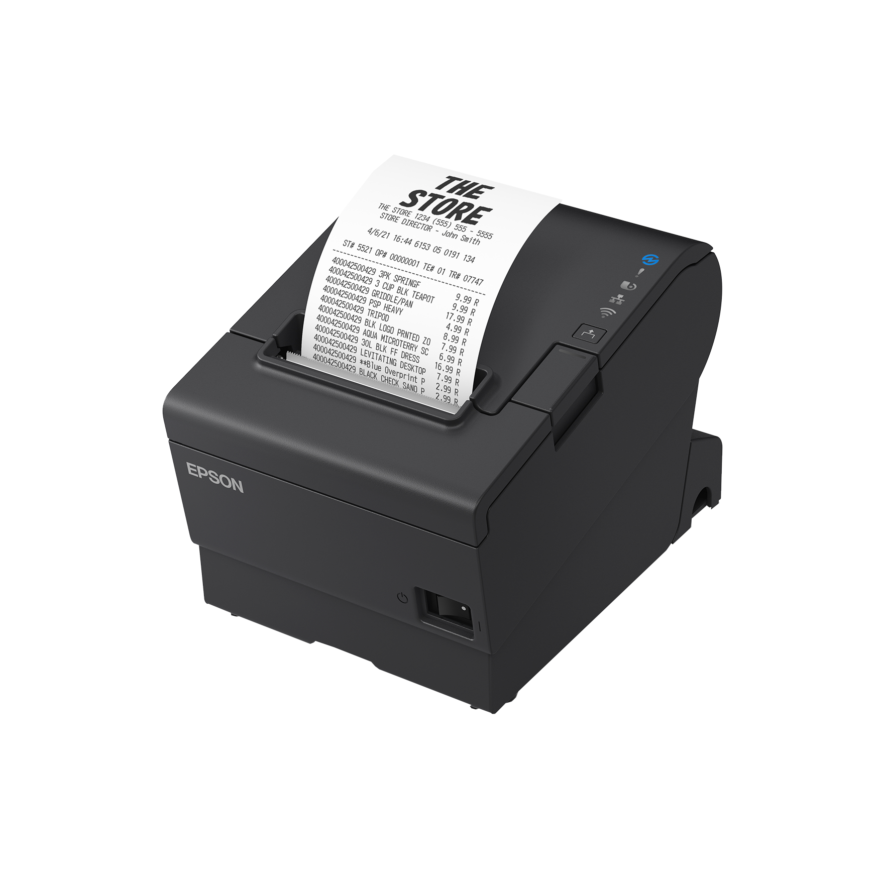 Epson® OmniLink® TM-T88VII Single-station Thermal Receipt Printer