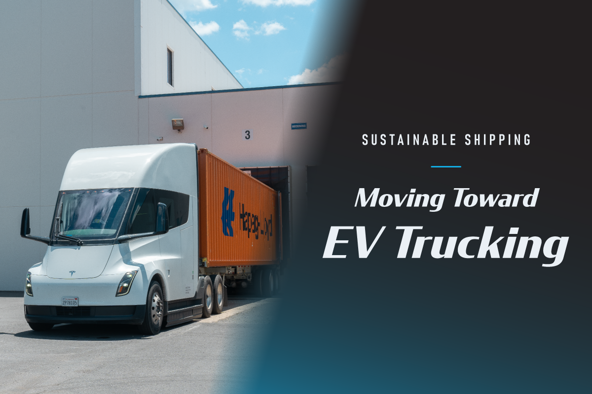 Sustainable Shipping: Moving Toward EV Trucking