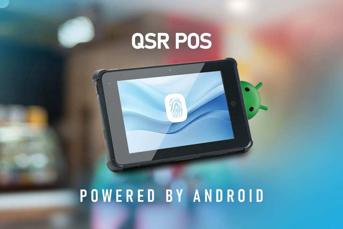 Touch Dynamic QSR POS Device with Android Head