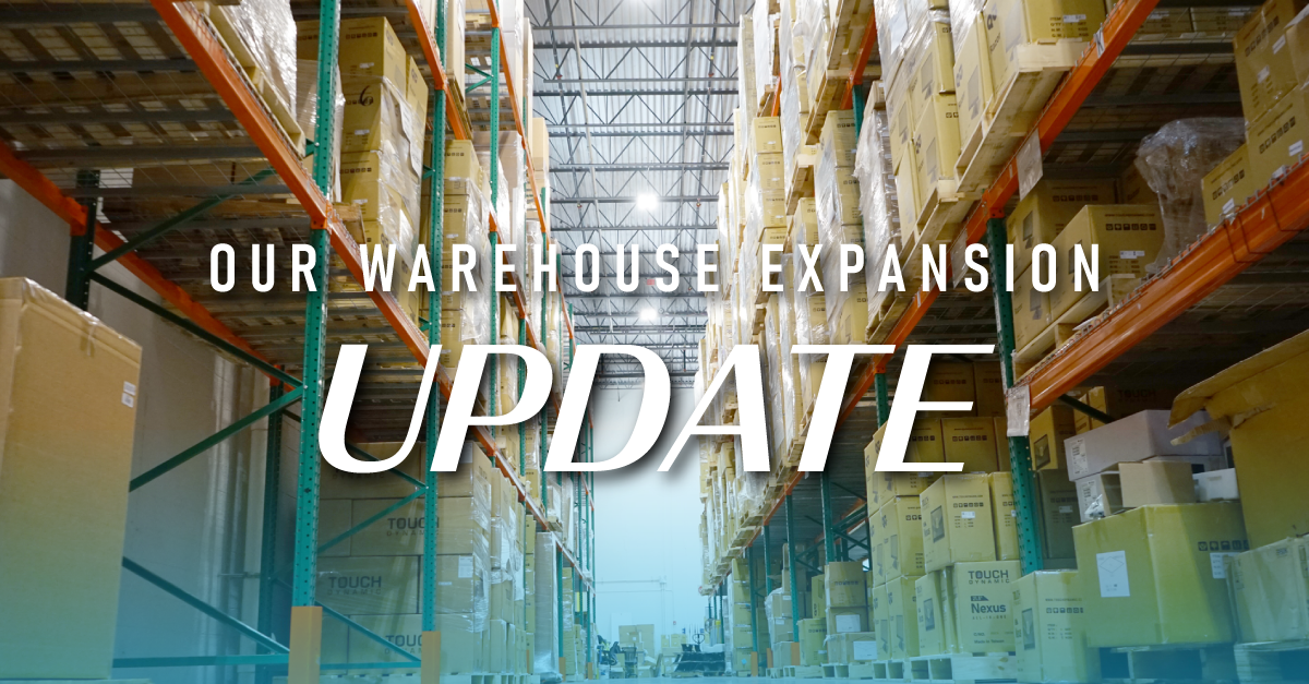 Inside Touch Dynamic’s Warehouse Expansion: Building for the Future of POS Technology