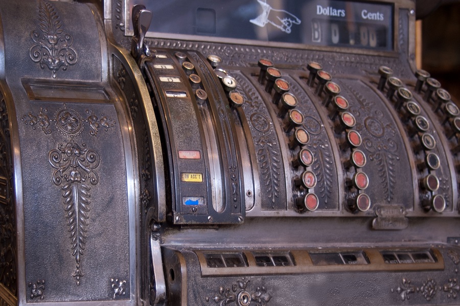 Antique Cash Register cash register