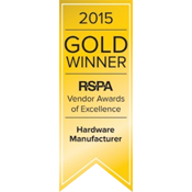 2015 Gold Winner- RSPA Hardware Manufacturer