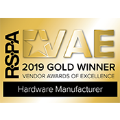 2019 RSPA Hardware Manufacturer Gold Winner