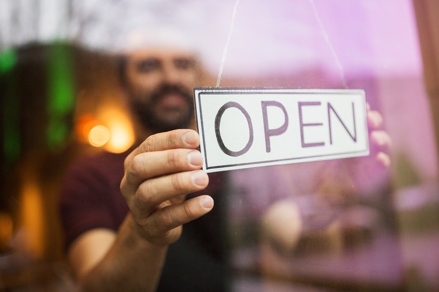 No Title business owner opening a restaurant
