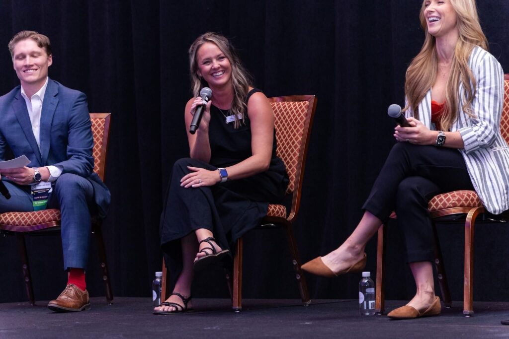 Whitney Gerrety at her panel discussion at RSPA RetailNOW 2025.